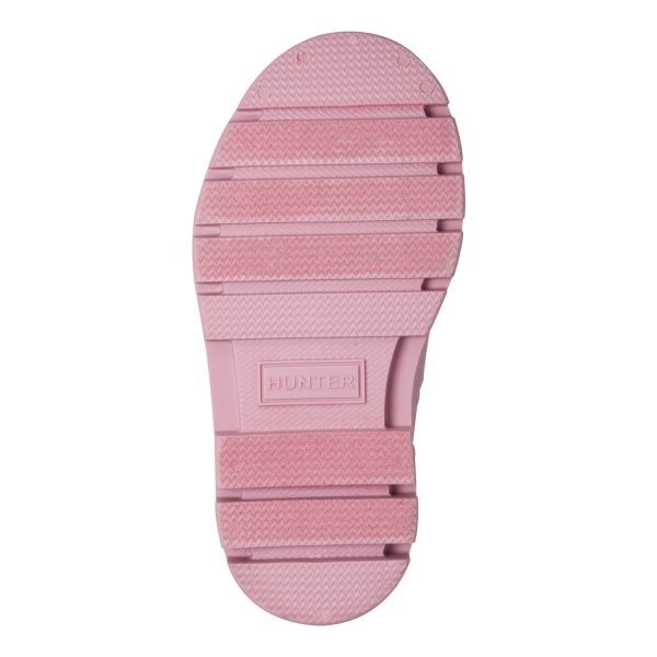 Little Kids Stamp Lace-Up Waterproof Ankle Boots