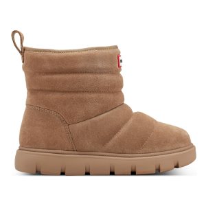 Big Kids Cuddle Lug Sole Insulated Waterproof Snow Booties