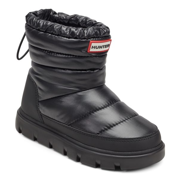 Big Kids Cuddle Lug Sole Insulated Waterproof Snow Booties