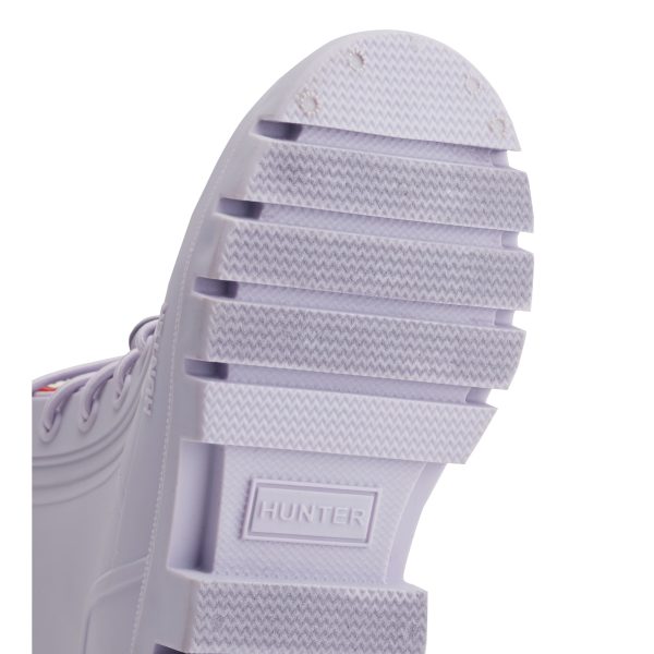 Little Kids Stamp Lace-Up Waterproof Ankle Boots