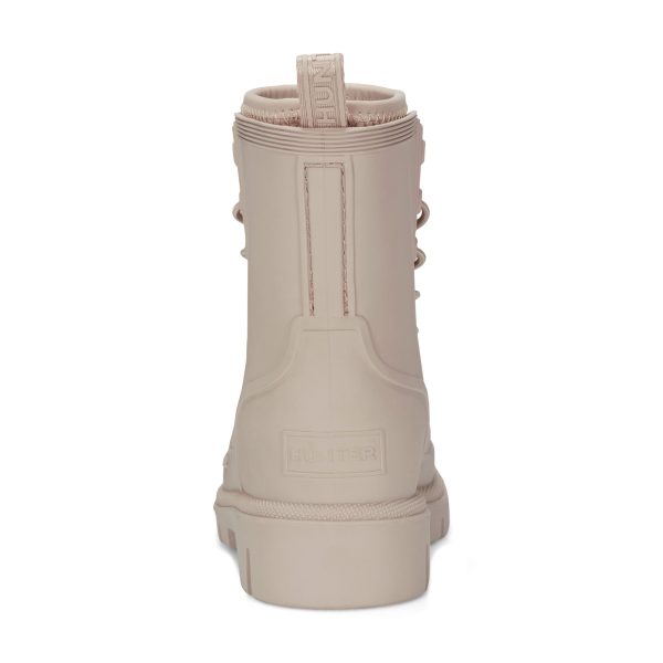 Little Kids Stamp Lace-Up Waterproof Ankle Boots