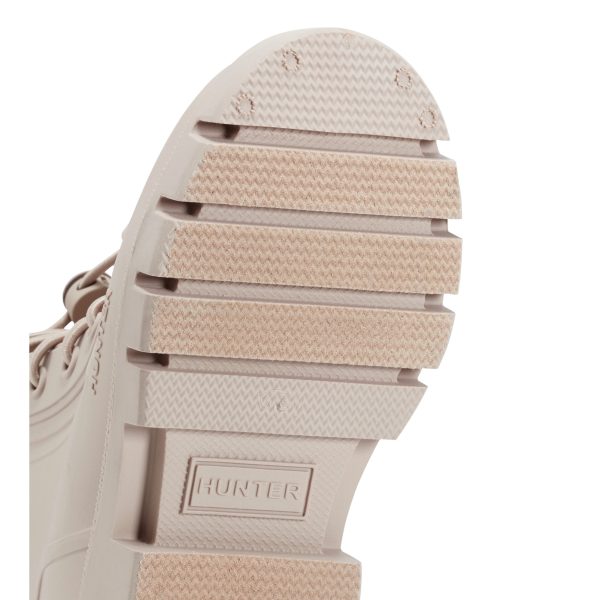 Little Kids Stamp Lace-Up Waterproof Ankle Boots